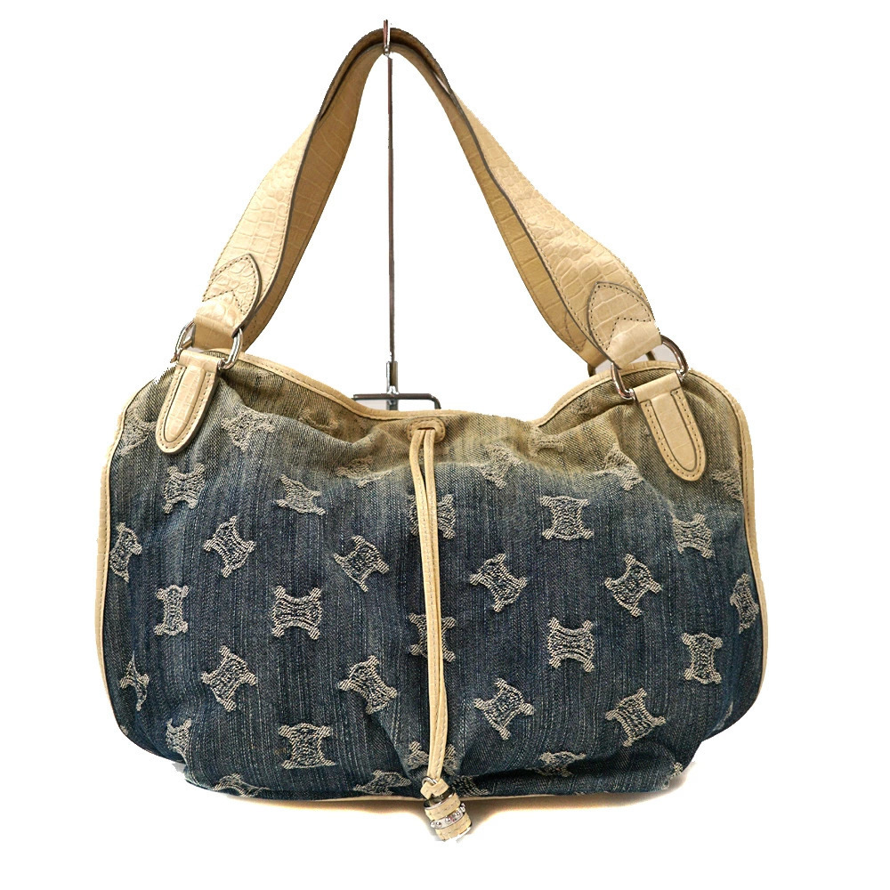 Celine denim tote bag